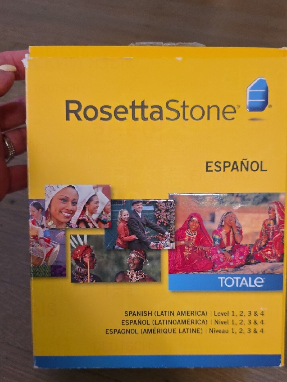 Rosetta Stone Español Language Software - Level 1,2,3,4 Version 4. 7 CD's/Headph